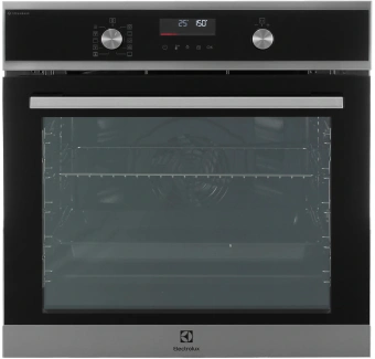 Духовой шкаф Электрический Electrolux EOD6P66X серебристый/черный - купить недорого с доставкой в интернет-магазине