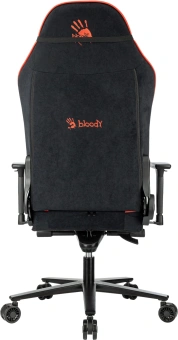 Кресло игровое A4Tech Bloody GC-680 черный/серый искусственная замша с подголов. крестов. металл - купить недорого с доставкой в интернет-магазине