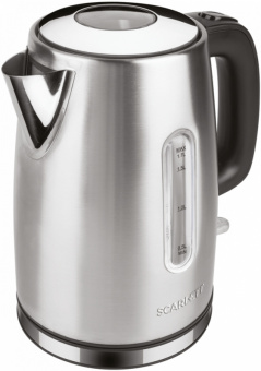 Чайник электрический Scarlett SC-EK21S68 1.7л. 2200Вт серебристый корпус: металл - купить недорого с доставкой в интернет-магазине