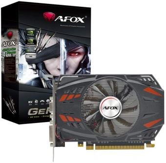 Видеокарта Afox PCI-E 3.0 AF740-2048D5H3-V2 NVIDIA GeForce GT 740 2Gb 128bit GDDR5 993/5000 DVIx1 HDMIx1 CRTx1 HDCP Ret - купить недорого с доставкой в интернет-магазине