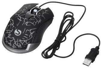 Мышь SunWind SW-M705G черный оптическая 3600dpi USB для ноутбука 6but (1422391) - купить недорого с доставкой в интернет-магазине