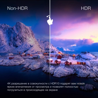 Телевизор LED Hyundai 55" H-LED55BU7100 WebOS Frameless Metal серый/серый 4K Ultra HD 60Hz MEMC DVB-T DVB-T2 DVB-C DVB-S DVB-S2 USB WiFi Smart TV - купить недорого с доставкой в интернет-магазине