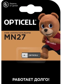 Батарея Opticell Specialty MN27 MN27 (1шт) блистер - купить недорого с доставкой в интернет-магазине