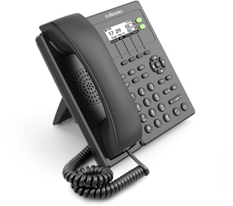 Телефон IP Flyingvoice FIP-10P черный - купить недорого с доставкой в интернет-магазине