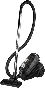 Пылесос Scarlett Золотая коллекция SC-VC80C307 2200Вт черный - купить недорого с доставкой в интернет-магазине