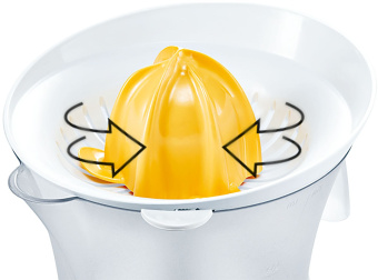 Соковыжималка цитрусовая Bosch MCP3500N 21Вт рез.сок.:800мл. белый - купить недорого с доставкой в интернет-магазине