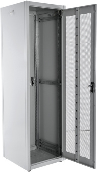 Шкаф коммутационный ЦМО (ШТК-Э-42.8.8-44АА) напольный 42U 800x800мм пер.дв.перфор. задн.дв.перфор. 2 бок.пан. направл.под закл.гайки 710кг серый 715мм 105кг 180град. 1987мм IP20 сталь - купить недорого с доставкой в интернет-магазине