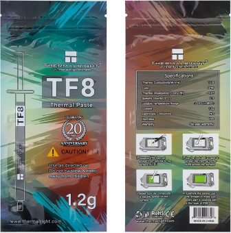 Термопаста Thermalright TF8-1.2G 13.8Вт/(м-К) шприц 1.2гр. - купить недорого с доставкой в интернет-магазине