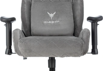 Кресло игровое Knight Outrider LTD серый Light-19 с подголов. крестов. металл - купить недорого с доставкой в интернет-магазине