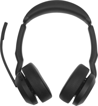 Наушники с микрофоном Jabra Evolve2 55 Link380a MS черный накладные BT оголовье (25599-999-999) - купить недорого с доставкой в интернет-магазине