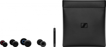 Наушники вкладыши Sennheiser IE 100 Pro 1.3м прозрачный/черный проводные в ушной раковине (508941) - купить недорого с доставкой в интернет-магазине