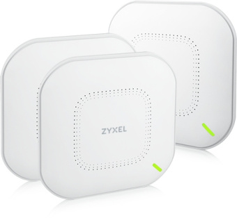 Точка доступа Zyxel NebulaFlex NWA110AX-EU0103F AX1800 10/100/1000BASE-TX/Wi-Fi белый (упак.:3шт) - купить недорого с доставкой в интернет-магазине