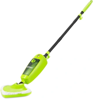 Швабра паровая Kitfort КТ-1055 1000Вт зеленый - купить недорого с доставкой в интернет-магазине