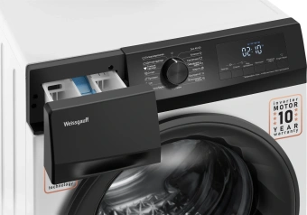 Стиральная машина Weissgauff WM 4947 DC Inverter Steam класс: A+++ загр.фронтальная макс.:7кг белый инвертор - купить недорого с доставкой в интернет-магазине