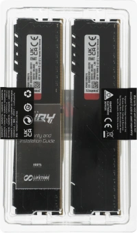 Память DDR4 2x8GB 3600MHz Kingston KF436C17BBK2/16 Fury Beast RTL Gaming PC4-28800 CL17 DIMM 288-pin 1.35В kit single rank с радиатором Ret - купить недорого с доставкой в интернет-магазине