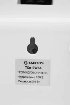 Громкоговоритель Tantos TSo-SW6a настенный 6Вт белый (00-00025704) - купить недорого с доставкой в интернет-магазине