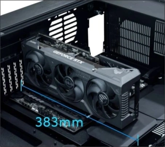 Корпус Lian-Li DK07X черный без БП E-ATX 12x120mm 4x140mm 2xUSB3.0 audio bott PSU - купить недорого с доставкой в интернет-магазине