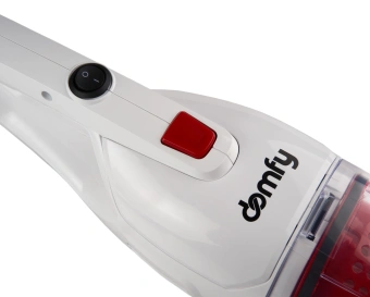 Пылесос ручной Domfy DSC-VC301 1000Вт белый/красный - купить недорого с доставкой в интернет-магазине