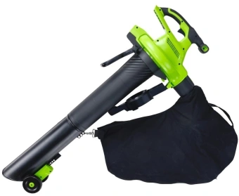 Воздуходувка-измельчитель Greenworks 2406907UG пит.:от аккум. зеленый - купить недорого с доставкой в интернет-магазине