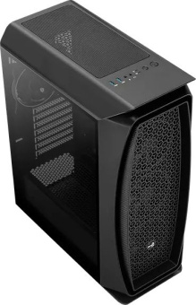 Корпус Aerocool Aero One Eclipse-G-BK-v1 черный без БП ATX 4x120mm 2x140mm 2xUSB3.0 audio bott PSU - купить недорого с доставкой в интернет-магазине