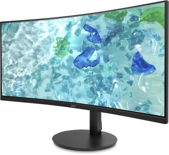 Монитор Acer 34" Vero CB342CURJ0bmiiprzx черный VA LED 1ms 21:9 HDMI M/M матовая HAS Piv 350cd 178гр/178гр 3440x1440 120Hz FreeSync DP UW USB 8.7кг - купить недорого с доставкой в интернет-магазине