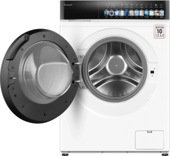 Стиральная машина Weissgauff WMD 59211 Touch Inverter класс: A+++ загр.фронтальная макс.:10.5кг (с сушкой) белый инвертор - купить недорого с доставкой в интернет-магазине