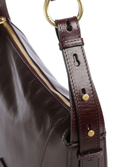 Сумка женская The Bridge Fedora 04320401/YF бургунди натур.кожа - купить недорого с доставкой в интернет-магазине