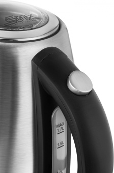 Чайник электрический Red Solution RK-M1721 1.7л. 2200Вт серебристый корпус: металл - купить недорого с доставкой в интернет-магазине