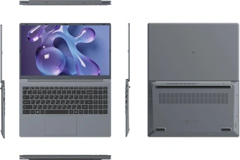 Ноутбук Digma Nova Ryzen 5 3500U 16Gb SSD512Gb AMD Radeon Vega 8 15.6" IPS FHD (1920x1080) Windows 11 Pro grey WiFi BT Cam 6000mAh (DN15R5-ADXW13) - купить недорого с доставкой в интернет-магазине