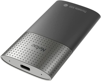 Накопитель SSD Netac USB-C 128GB NT01Z9-128G-32BK Z9 1.8&quot; черный - купить недорого с доставкой в интернет-магазине