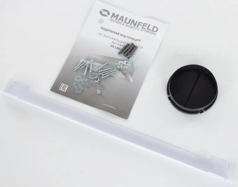 Вытяжка встраиваемая Maunfeld VS Light Glass 60 белый/стекло белое управление: кулисные переключатели (1 мотор) - купить недорого с доставкой в интернет-магазине
