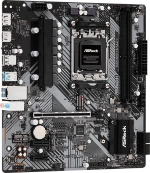 Материнская плата Asrock B650M-H/M.2+ Socket AM5 AMD B650 2xDDR5 mATX AC`97 8ch(7.1) GbLAN RAID+HDMI+DP - купить недорого с доставкой в интернет-магазине
