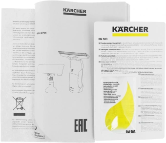 Мойщик окон Karcher WV 4-4 Plus шир.скреб.:280мм пит.:от аккум. белый - купить недорого с доставкой в интернет-магазине