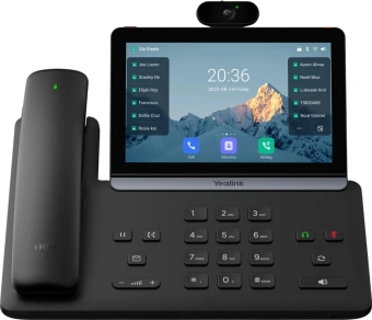 Телефон IP Yealink SIP-T88V Pro черный - купить недорого с доставкой в интернет-магазине
