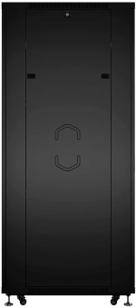 Шкаф серверный Cabeus (ND-05C-42U80/100-BK) напольный 42U 800x1000мм пер.дв.перфор. задн.дв.перфор. 800кг RAL 7035 900мм IP20 сталь - купить недорого с доставкой в интернет-магазине