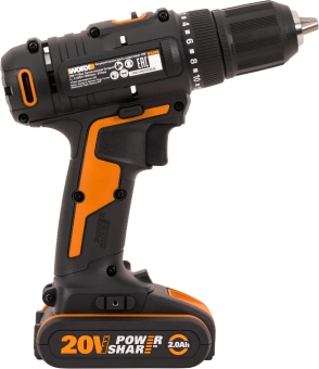 Шуруповерт Worx WX108 аккум. патрон:быстрозажимной (кейс в комплекте) - купить недорого с доставкой в интернет-магазине