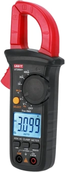 Клещи токоизмерительные Uni-T UT200A+ цифр. измер.ток:переменный черный/красный - купить недорого с доставкой в интернет-магазине