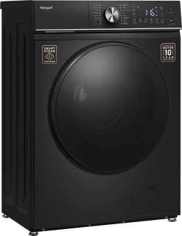 Стиральная машина Weissgauff WM 4106 D Edition класс: A+++ загр.фронтальная макс.:6кг черный инвертор - купить недорого с доставкой в интернет-магазине