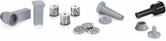 Мясорубка Bosch MFW68640 2200Вт серебристый/черный - купить недорого с доставкой в интернет-магазине
