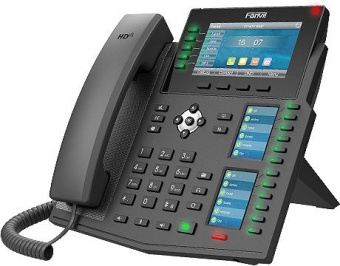 Телефон IP Fanvil X6U черный - купить недорого с доставкой в интернет-магазине