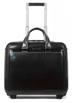 Сумка дорожная Piquadro BLUE SQUARE (BV5014B2/N) 42x36.5x20см 25л. 3.06кг. кожа черный - купить недорого с доставкой в интернет-магазине