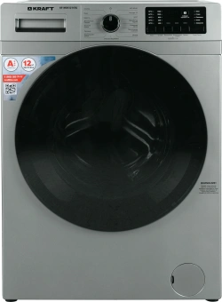 Стиральная машина Kraft KF-MDS12147G класс: A+++ загр.фронтальная макс.:12кг серый инвертор - купить недорого с доставкой в интернет-магазине