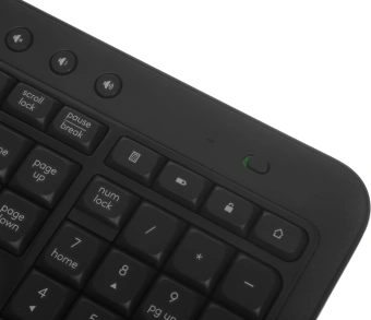 Клавиатура + мышь Logitech MK540 клав:черный мышь:черный USB беспроводная slim Multimedia (920-008686) - купить недорого с доставкой в интернет-магазине
