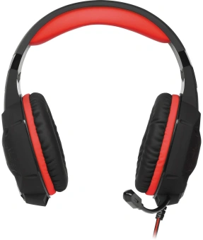 Наушники с микрофоном Sven AP-U988MV черный/красный 2.2м мониторные оголовье - купить недорого с доставкой в интернет-магазине