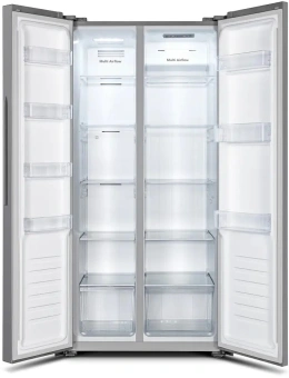 Холодильник Gorenje NRS81714SI 2-хкамерн. серый металлик - купить недорого с доставкой в интернет-магазине