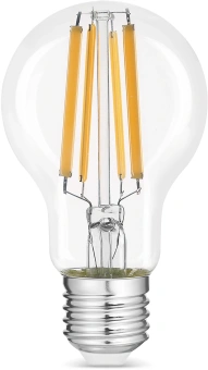 Лампа светодиодная Gauss Filament 102902120 20Вт цок.:E27 груша 220B св.свеч.бел.теп. (упак.:10шт) - купить недорого с доставкой в интернет-магазине
