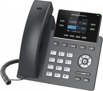 Телефон IP Grandstream GRP-2612P черный - купить недорого с доставкой в интернет-магазине