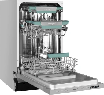 Посудомоечная машина встраив. Weissgauff BDW 4139 D Timer Floor узкая - купить недорого с доставкой в интернет-магазине
