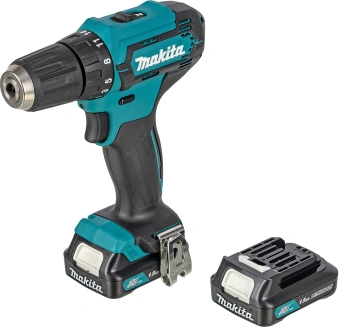 Дрель-шуруповерт Makita DF333DWYE аккум. патрон:быстрозажимной (кейс в комплекте) - купить недорого с доставкой в интернет-магазине