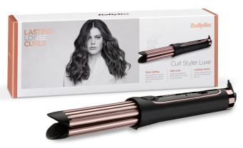 Мульти-Стайлер Babyliss C112E розовый/черный макс.темп.:200С покрытие:кварц-керамическое - купить недорого с доставкой в интернет-магазине